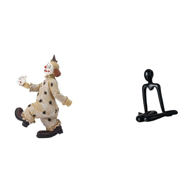 Figura decorativa de pensador, estatua, escultura, adorno para mesa, centro de mesa, vitrina, comedor, dormitorio, estantería, chimenea