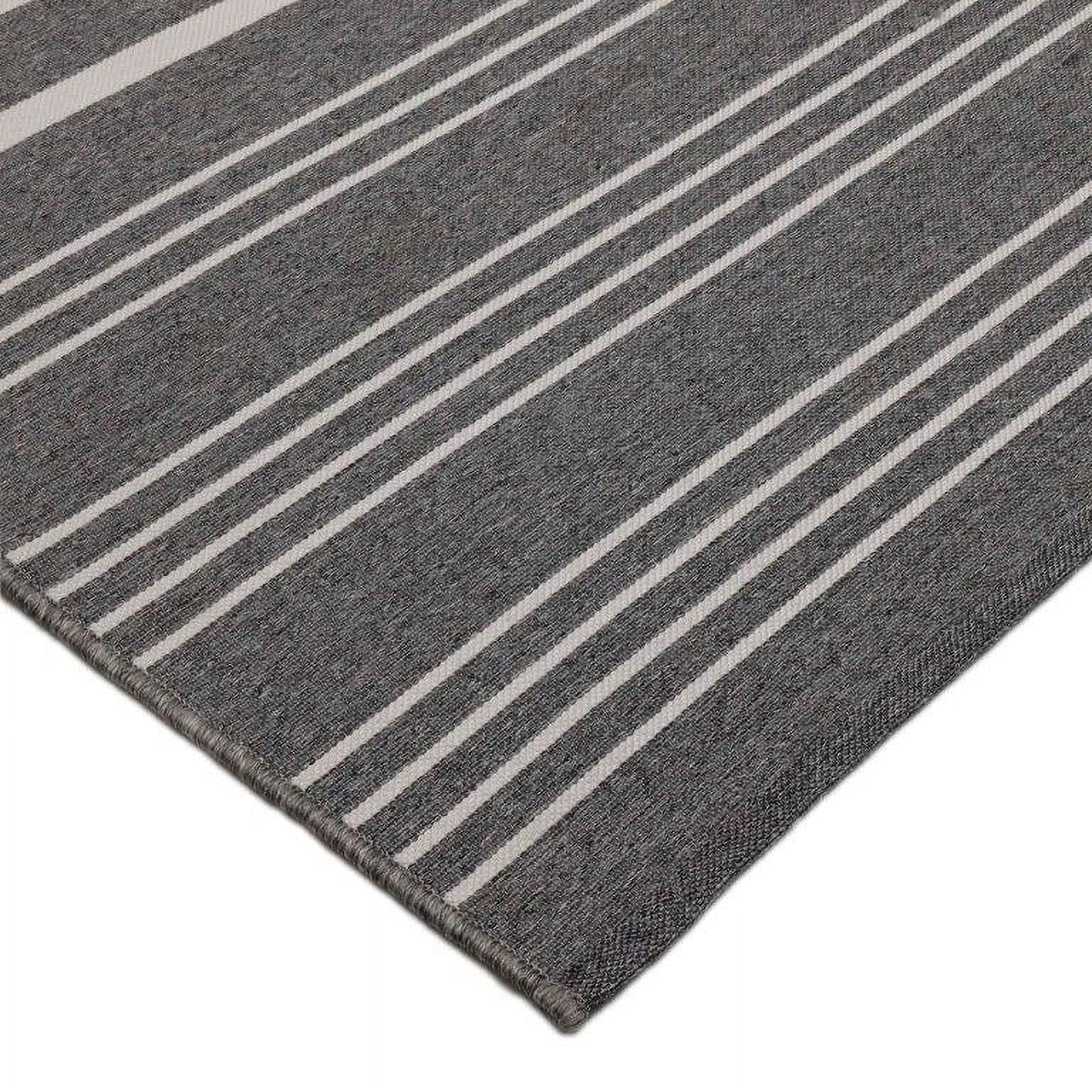 Better Homes & Gardens,  5'x7' Grey Reversible Indoor/Outdoor Rug