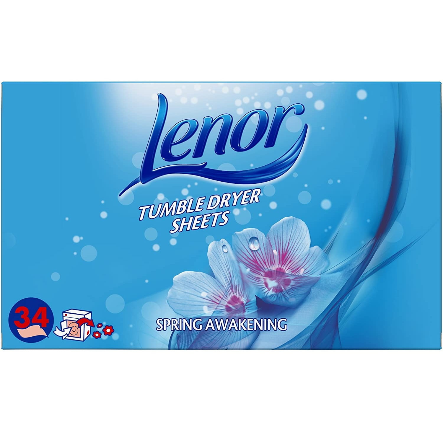 Household Care from Germany Lenor Aprilfrisch Tumble Dryer Sheets 34 pcs 