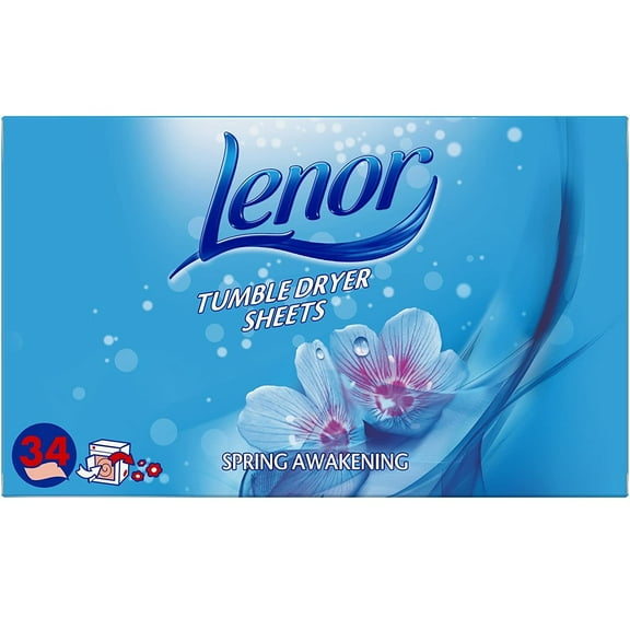 Lenor Tumble Dryer Sheets 34 Sheets Spring Awakening