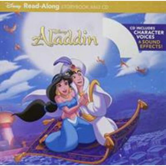Pre-Owned Aladdin Read-Along Storybook and CD (Paperback) 1423146883 9781423146889