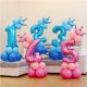 thumbnail image 2 of GOOHOCHY Globo de aluminio de 32 pulgadas con número 2, ideal para decorar fiestas de cumpleaños infantiles (azul)., 2 of 8