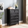 thumbnail image 2 of Modern 6-Drawer Chest of Storage | Convenient for Clothing Storage | Smooth Glide Drawers with Metal | Roomy Interior for Items, 2 of 3