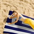 thumbnail image 6 of Beach Chair Cover with Side Pockets Thick and Quick Dry Chaise Lounge Chair Towel Cover for Sun Lounger Pool Sunbathing Garden Beach Hotel No Sliding-D, 6 of 6