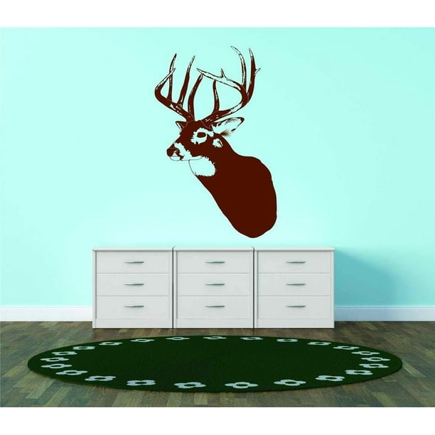 Custom Decals Prices Reduced Buck Head Deer Antler Hunting Wildlife