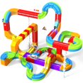 thumbnail image 1 of Circuito de tren eléctrico Goody King 3D STEM de carreras, 1 of 7