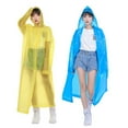 thumbnail image 4 of YAOMOBB Imperméable de Cyclisme Translucide Poncho Adulte Manches Longues Simple Boutonnage Imperméable Extérieur, 4 of 5