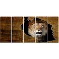 thumbnail image 2 of Tanzania Wildlife Map Design - Abstract Canvas Artwork, 2 of 3