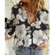 thumbnail image 1 of Ocio blanco amarillo camisas botón solapa algodón Lino Top señora suelta manga larga camisa de gran tamaño Blusas de mujer otoño Blusas Tan Jianjun unisex, 1 of 2