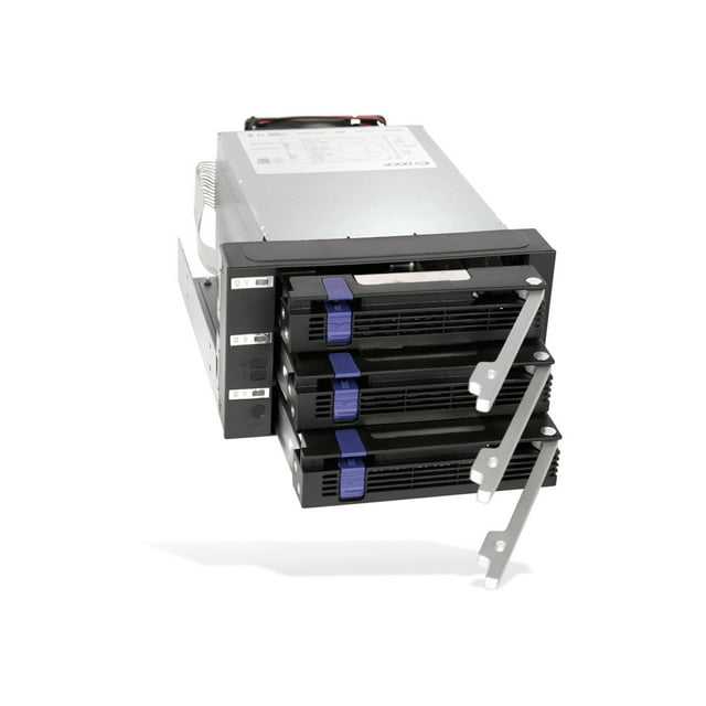 Cremax ICY Dock FatCage MB153SP-B - Storage drive cage - 3.5" - black