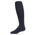 thumbnail image 5 of MeMoi Pinned Ribbed Cotton Blend Tights - Girls - Female, 10, Black, 5 of 6