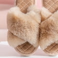 thumbnail image 2 of Piel Sintética Peludas Cálidas Zapatos Casa Esponjosos Cómodos para Niñas Y Mujeres, 2 of 6