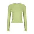 thumbnail image 7 of yillto Womens Long Sleeve Tight Shirts Basic Crew Neck Workout Tees Clothes Going out Fashion Undershirts, 7 of 7