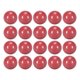 thumbnail image 2 of Uxcell M4 Rosca hembra 20mm Diámetro Perilla de máquina de plástico roja 20 piezas, 2 of 5