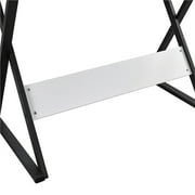 Renwick PVC-coated MDF Adjustable Tabletop Adjustable Tabletop with Pencil Ledge, White