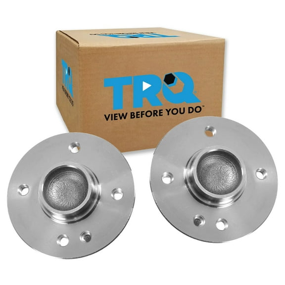TRQ Rear Wheel Hub & Bearing Pair Set for 02 - 06 Mini Cooper S BHA53584