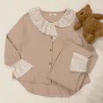 thumbnail image 4 of Pijamas INS de primavera y otoño para mujer, conjunto de ropa de dormir con cuello de muñeca de encaje, ropa de casa bonita y dulce, nuevo Pijama femenino, traje de dormir, 4 of 4