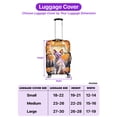 thumbnail image 5 of Mummy Devon Rex Happy Halloween with Pumpkins Bats Spooky Fun Travel Luggage Cover Cat Lover Kitten Owner Gifts Suitcase Dust Protective Decor - 00019, 5 of 5