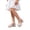White#10086, variant on BOOMNY Girl's Sandals Open Toe Low Heels Sandals for Kids Ankle Strap Floral Elegant Wedding Princess Shoes