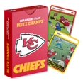 thumbnail image 1 of Juego de cartas Blitz Champz Kansas City Chiefs Football de más de 7 años, 1 of 7