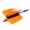Orange, variant on Yammee Golf Swing Fan Golf Practice Training Tool Golf Swing Grip Wind Power Swing Trainer Aids Golf Propeller Fan Trainer