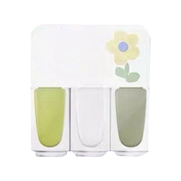 Three Color Nail Polish No Baking Quick Drying Set Durable Tearable Water Based Manicure 1ml