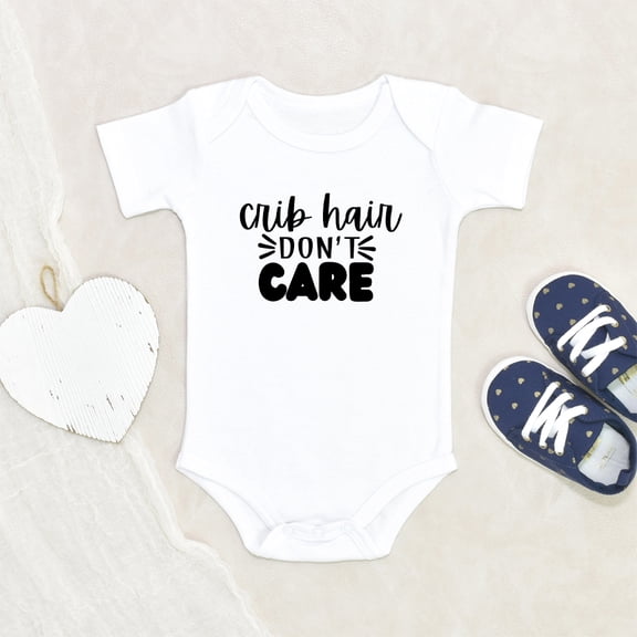 Newbabywishes - Crib Hair Don't Care Baby Clothes for Boys and Girls - Newborn Baby Clothes