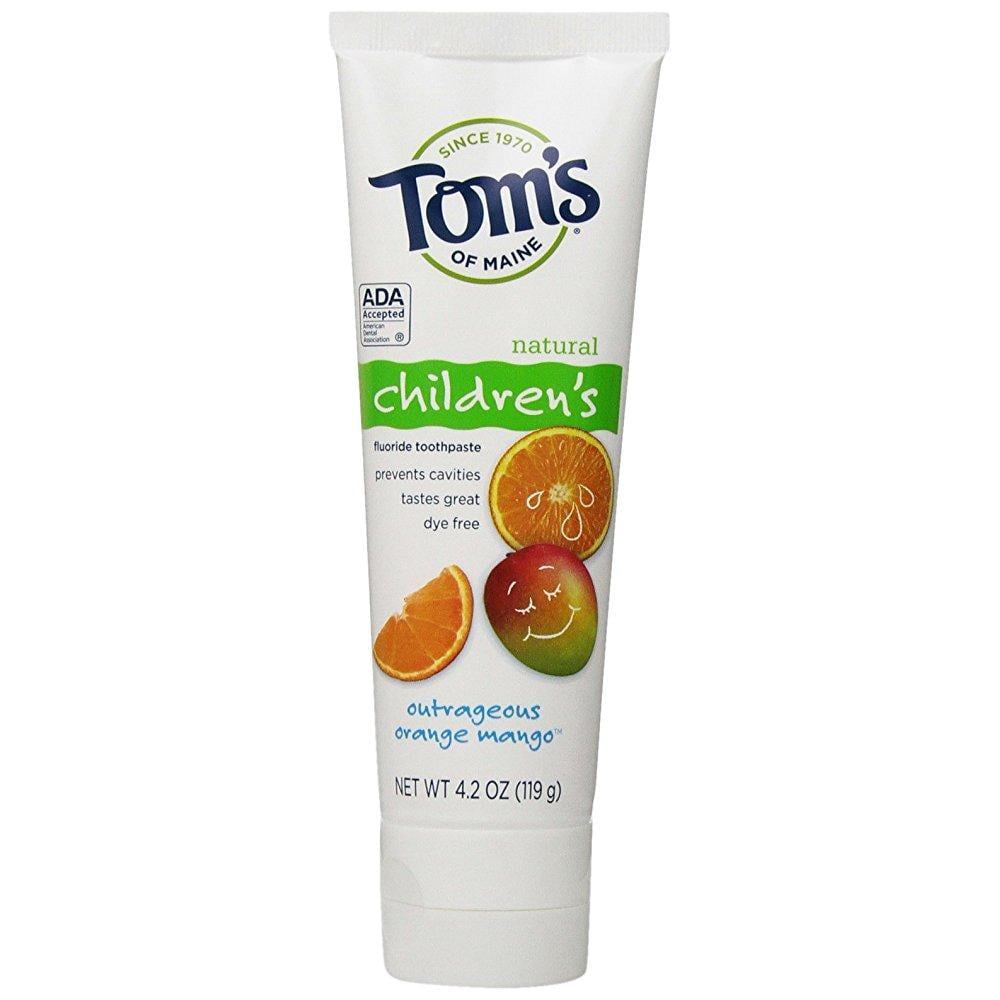 Tom's of Maine Natural Children's Fluoride Toothpaste, Outrageous