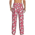 thumbnail image 3 of Xecao French Bulldog Men's Straight Lounge Pajama Pants: The Ultimate in Comfortable Sleepwear, 3 of 9