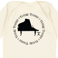thumbnail image 4 of Inktastic Future Piano Player Boys or Girls Long Sleeve Baby Bodysuit, 4 of 5