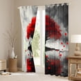 thumbnail image 3 of Manfei Romantic Red Tree Boy Girl Black Out Curtains,Happy Valentine's Day Curtains Pack of 2 (42x63 Each),Sweet Lover Couple Bedroom Curtains,Super Cozy Room Decor, 3 of 6