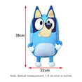 thumbnail image 4 of Mochila de peluche de Bingo y Bluey para niños, morral escolar de dibujos animados para guardería, Cosplay familiar, perro Bluebin, regalo azul Kawaii, 4 of 5