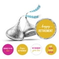 thumbnail image 1 of Darling Souvenir 190 Pcs Retirement Party Theme Stickers for chocolate Candy Labels-Yellow & Pink, 1 of 2