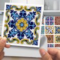 thumbnail image 3 of 20PCS Moroccan Style Tile Effect Wall Stickers Kitchen Bathroom Self-Adhesive, 3 of 5