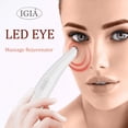 thumbnail image 2 of DermaGlow™ LED Eye Massage Rejuvenator, 2 of 11