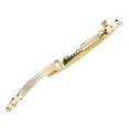 thumbnail image 3 of Unique Bargains 1 Pc Hair Barrettes Grace Crystal Spring Clip Hairpin 2-Row Barrette Clip Gold Tone, 3 of 5