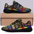 thumbnail image 3 of Lgbt Human Beings 0 Organic Colours May Vary Shoes Sneakers for Women Men Black Size 8, 3 of 7