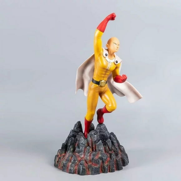 Figures One-Punch Man: Saitama Résine StatueHome Voiture Bureau Décoration Adultes Enfants Figure Cadeau