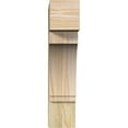 thumbnail image 2 of Ekena Millwork 4"W x 14"D x 18"H Imperial Block Rough Sawn Bracket, Douglas Fir, 2 of 4