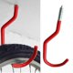 thumbnail image 4 of Juego de 6 ganchos para guardar bicicletas | Ganchos resistentes | Ganchos multiusos | Ganchos para colgar escaleras | Soportes para bicicletas | Garaje, 4 of 5
