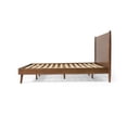 thumbnail image 4 of Queen Size Adjustable Bed Base, Cohron Solid Wood Platform Bed (QUEEN BED), Brown Bed Frames,Acacia Wood Platform Bed Frames, Furniture Bedroom Furniture Beds, Frames & Bases, 4 of 11