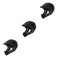 thumbnail image 4 of Greeniant Casco para niños Transpirable y cómodo para un ciclismo seguro Casco de ciclismo para niños Casco de bicicleta para niños Negro Type1 NO1, 4 of 6