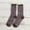 Brown, variant on Babysbule Socks for Women Winter Women's Socks Middle Tube Forestry Mori Lace Stockings