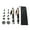 Black, variant on GERsome Hiking Poles Collapsible Trekking Poles, Lightweight Hiking Sticks, 2 Pack 7075 Aluminum Alloy Hiking Sticks for Women Men, Camping