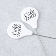 thumbnail image 4 of PENGXIANG 3pcs Stainless Steel Cake Skewer Kitchen Cake Tester Probe Skewer Pin Needle Reusable Baking Pick Stick white, 4 of 6