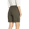 thumbnail image 3 of Womens Comfy Summer Shorts Drawstring Elastic Waist Pockets Casual Beach Pants, 3 of 4
