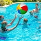 thumbnail image 3 of Bewildely 2 paquetes / lote Ball Party Fun comienza con globos fáciles de inflar Amplia aplicación PVC Beach Ball Sea Pool Party Inflable 6 Type1 NO1, 3 of 6