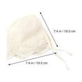 thumbnail image 3 of Newborn Lace Bonnet Baby Girl Sleep Hat Summer Outfit 0-3 Months, 3 of 6
