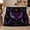 Cosmic Bat, variant on Whimsical Nocturnal Bat Celestial Stars Design, Playful Celestial Art Scene, Warm Flannel Blanket for Living Room and Bedroom, Celestial Art Lovers Housewarming Gift, Fantasy Home Decor