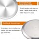 thumbnail image 2 of 8inch & 10inch & 12inch, 3 Pcs Pizza Pan Set Stainless Steel Pizza Pan Round Pizza Oven Pans Tray F Banmo, 2 of 5
